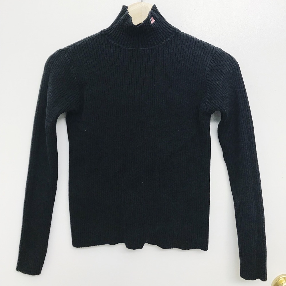 Ralph Lauren Black Turtleneck Sweater Size S